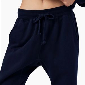 Tkees navy warm sport jogger sweatpants size 0